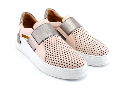 Pantofi sport pentru femei în roz - Model Vasilisa.