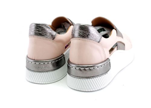 Pantofi sport pentru femei în roz - Model Vasilisa.