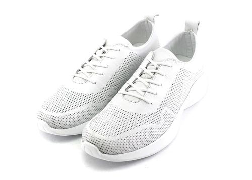Pantofi sport de dama în alb - Model Dolores.