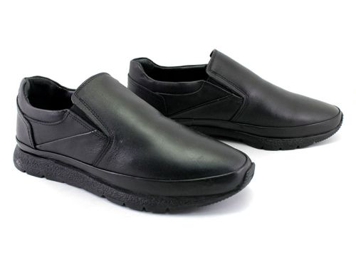 Pantofi casual pentru bărbați în negru 