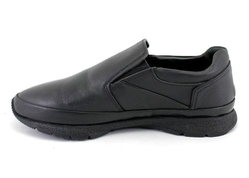 Pantofi casual pentru bărbați în negru 