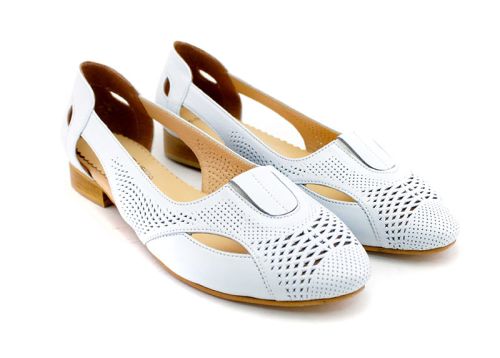 Pantofi de vară pentru femei, de culoare albastru
