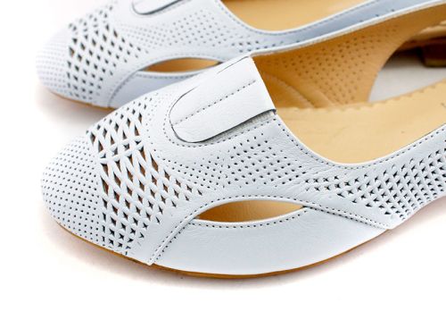 Pantofi de vară pentru femei, de culoare albastru