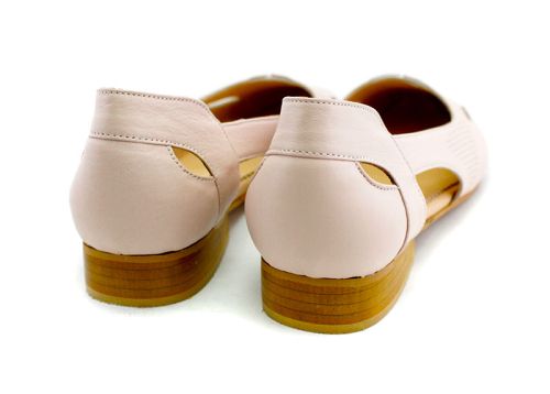 Pantofi de vară roz pentru femei