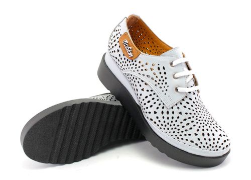 Pantofi de vară pentru femei în gri - Model Lucille.