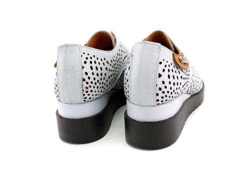 Pantofi de vară pentru femei în gri - Model Lucille.