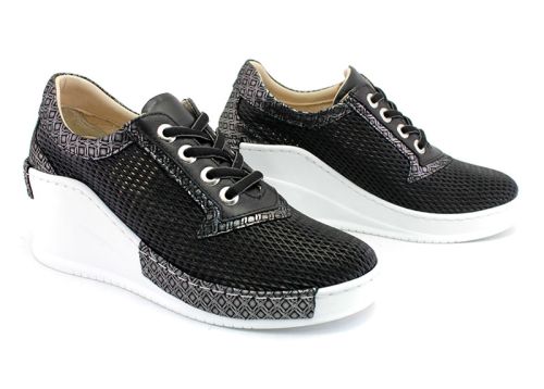 Pantofi de vară pentru femei în negru - Model Marie