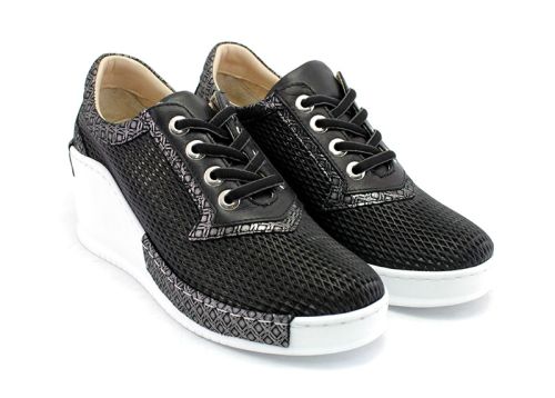 Pantofi de vară pentru femei în negru - Model Marie
