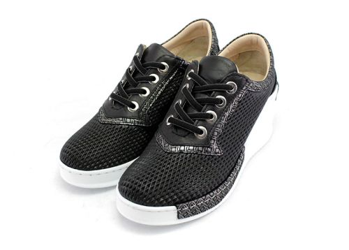 Pantofi de vară pentru femei în negru - Model Marie