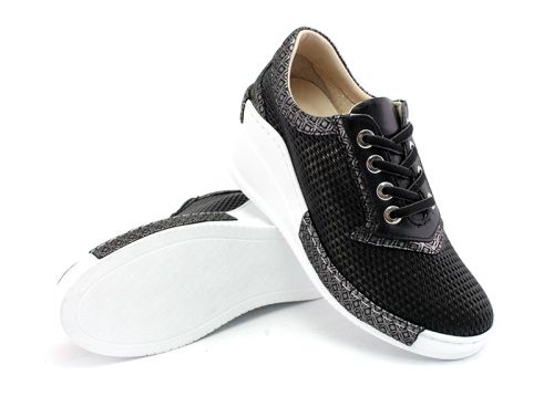 Pantofi de vară pentru femei în negru - Model Marie