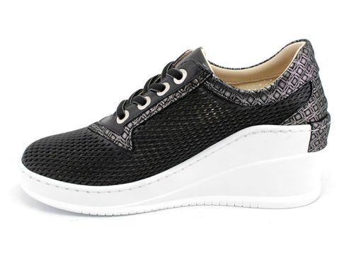 Pantofi de vară pentru femei în negru - Model Marie