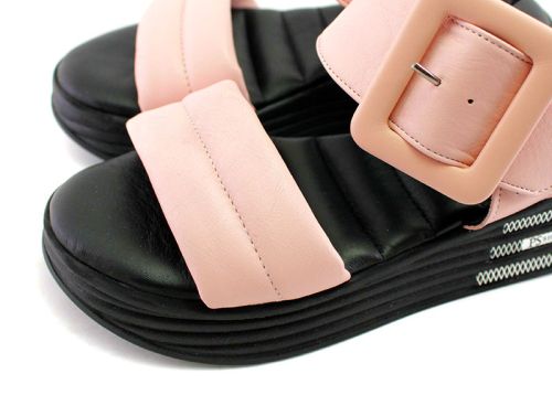 Sandale pentru femei în roz - Model Cassandra
