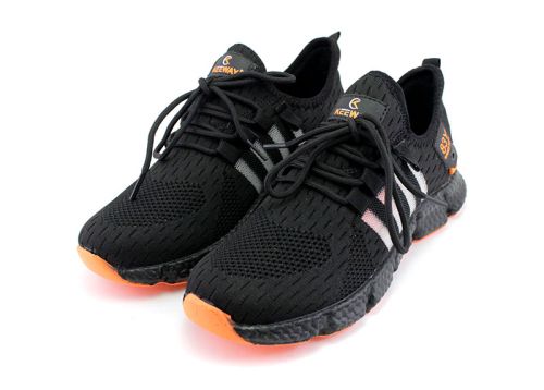 Adidași pentru bărbați în negru, model 083CH