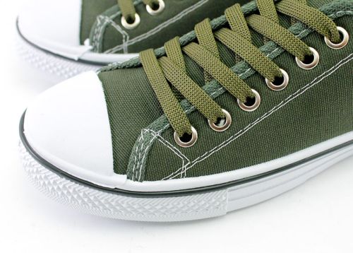 Tenisi pentru femei în verde militar, model 118