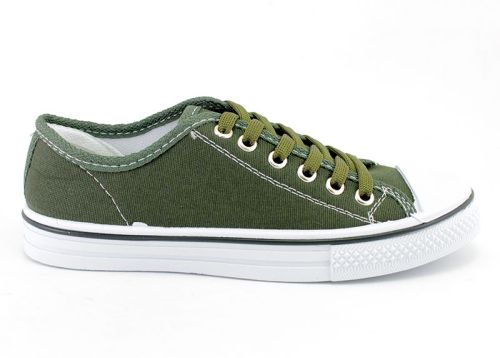 Tenisi pentru femei în verde militar, model 118