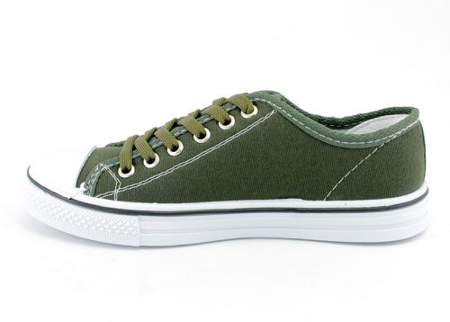 Tenisi pentru femei în verde militar, model 118