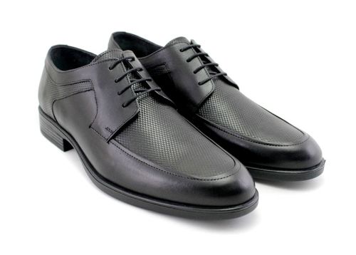 Pantofi formali pentru bărbați în negru, model Toto