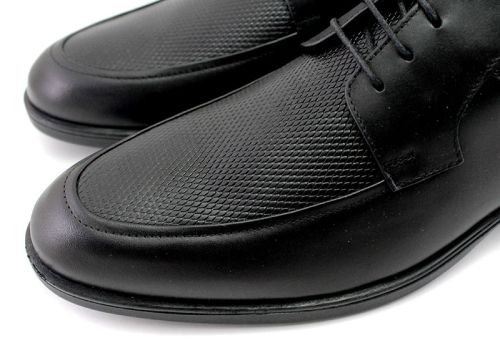 Pantofi formali pentru bărbați în negru, model Toto