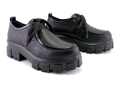 Pantofi de damă, casual, în negru - Model Erika