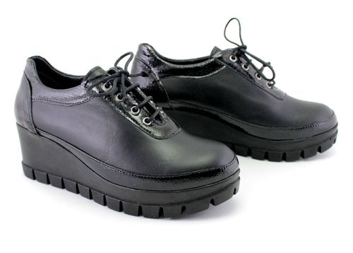 Pantofi de damă, casual, în negru - Model Matilda