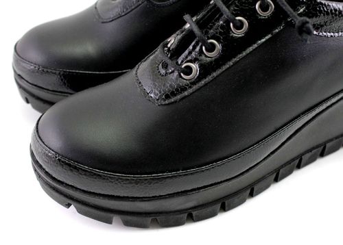 Pantofi de damă, casual, în negru - Model Matilda