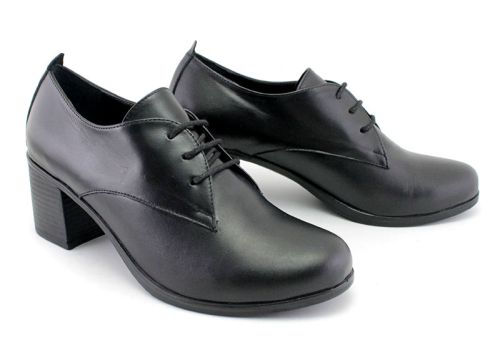 Pantofi eleganți pentru femei în negru - Model Neria