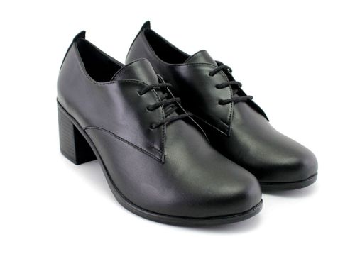 Pantofi eleganți pentru femei în negru - Model Neria