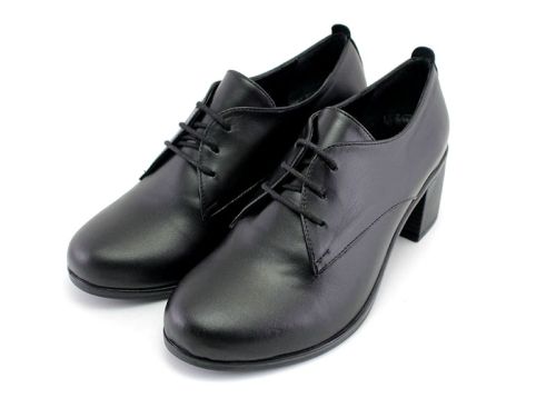 Pantofi eleganți pentru femei în negru - Model Neria