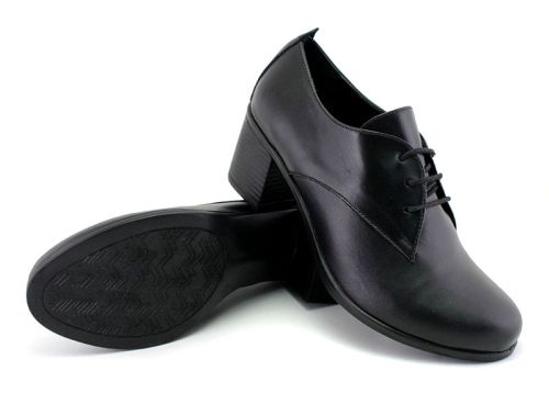 Pantofi eleganți pentru femei în negru - Model Neria