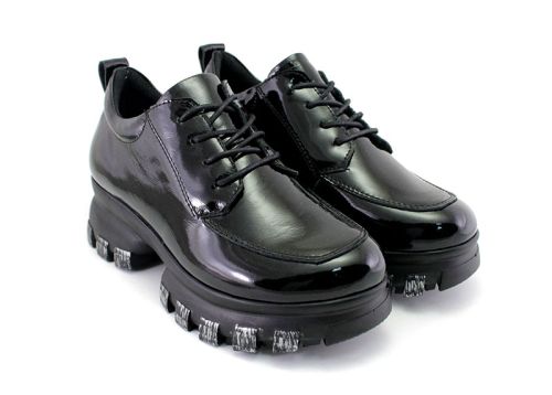 Pantofi de damă, casual, în negru - Model Sabrina