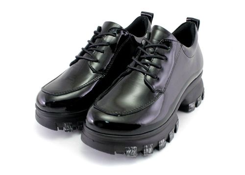 Pantofi de damă, casual, în negru - Model Sabrina
