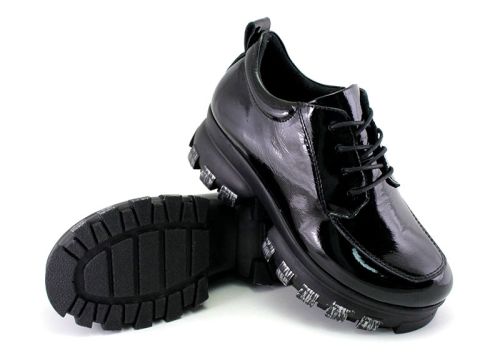 Pantofi de damă, casual, în negru - Model Sabrina