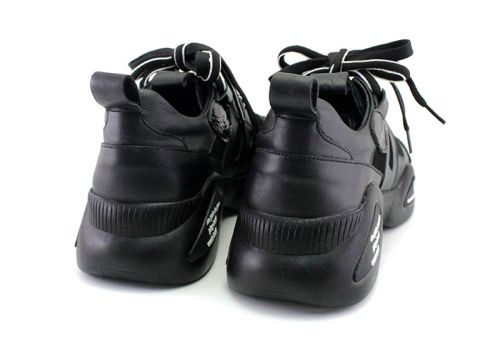 Pantofi sport pentru femei în negru - Model Evita