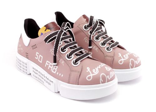 Pantofi de damă, casual, roz - Model Melissa