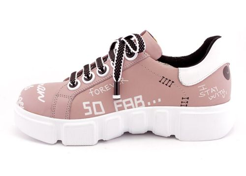 Pantofi de damă, casual, roz - Model Melissa