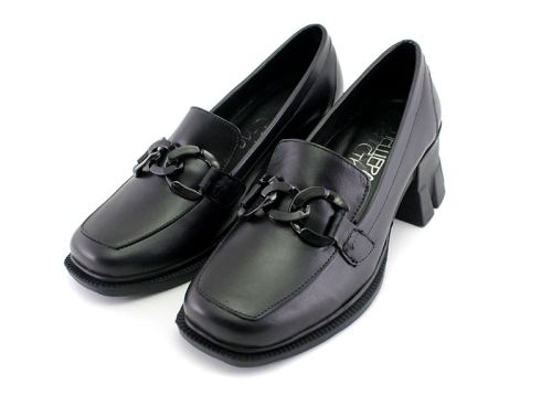 Pantofi de damă, casual, în negru - Model Amada