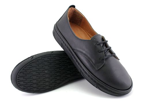 Pantofi de damă, moi, casual, negri - Model Angela