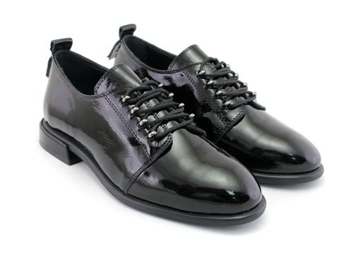 Pantofi de damă, casual, în negru - Model Iris