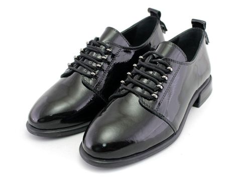 Pantofi de damă, casual, în negru - Model Iris