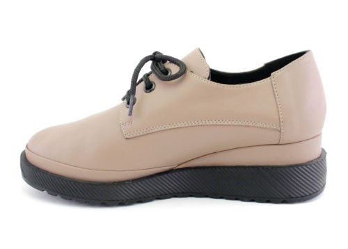 Pantofi dama, casual in culoare "vizon", model Flora