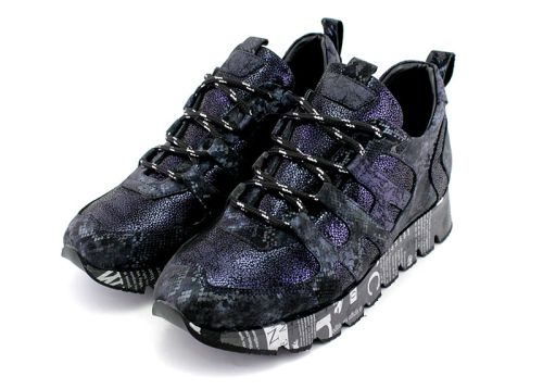 Pantofi sport dama in albastru - Model Imelda