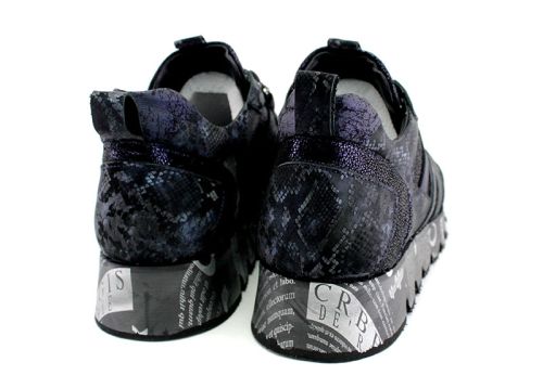 Pantofi sport dama in albastru - Model Imelda