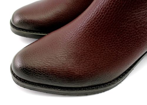 Botine elegante de damă cu fermoar lateral în negru - Model Damiana