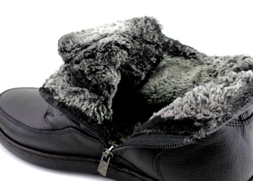 Мъжки боти в черно, модел Франко