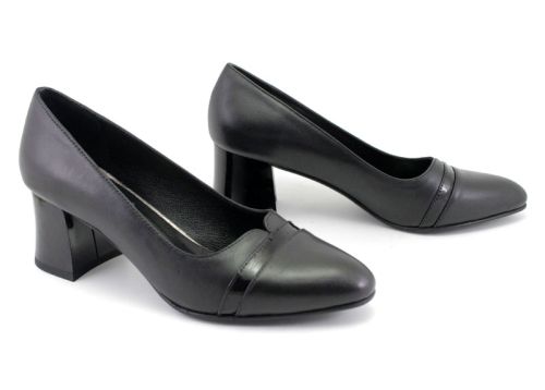 Pantofi formali de dama in negru - Model Topaz