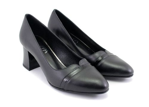 Pantofi formali de dama in negru - Model Topaz