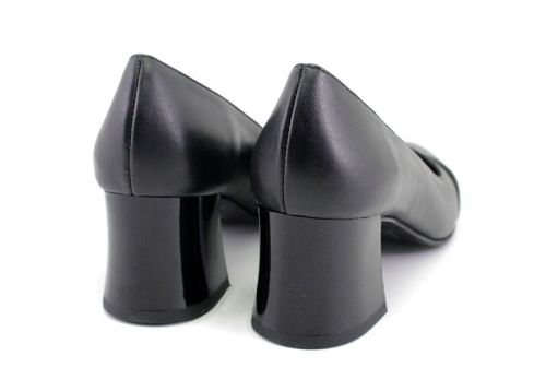 Pantofi formali de dama in negru - Model Topaz