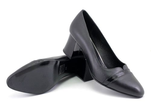 Pantofi formali de dama in negru - Model Topaz