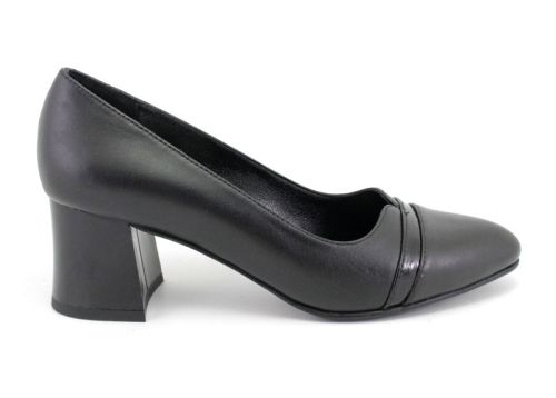 Pantofi formali de dama in negru - Model Topaz