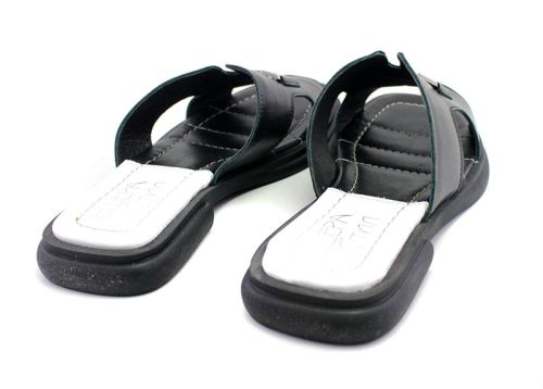 Papuci casual dama negru - Model Cassiopeia
